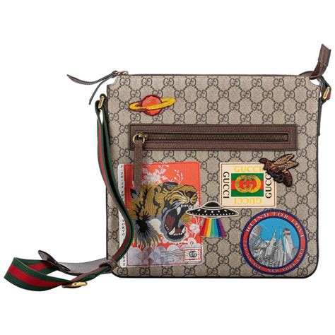 gucci messenger bag tigers|gucci crossbody men's bag.